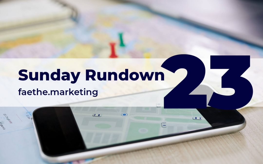Sunday Rundown #23 – Apple & Google vs. COVID-19