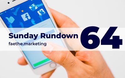 Sunday Rundown #64 – Super Facebook