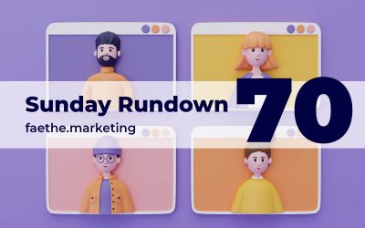 Sunday Rundown #70 – TikTok 3D avatars