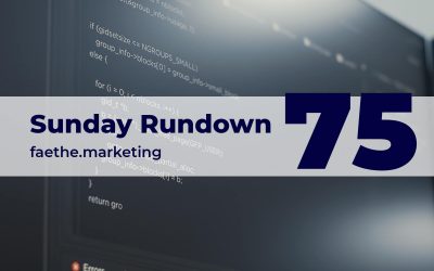 Sunday Rundown #75 – Twitter open source