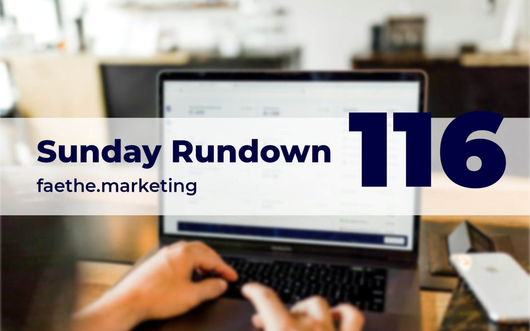 Sunday Rundown #116